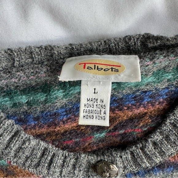 Talbots Wool Knit Cardigan - Picture 2 of 6
